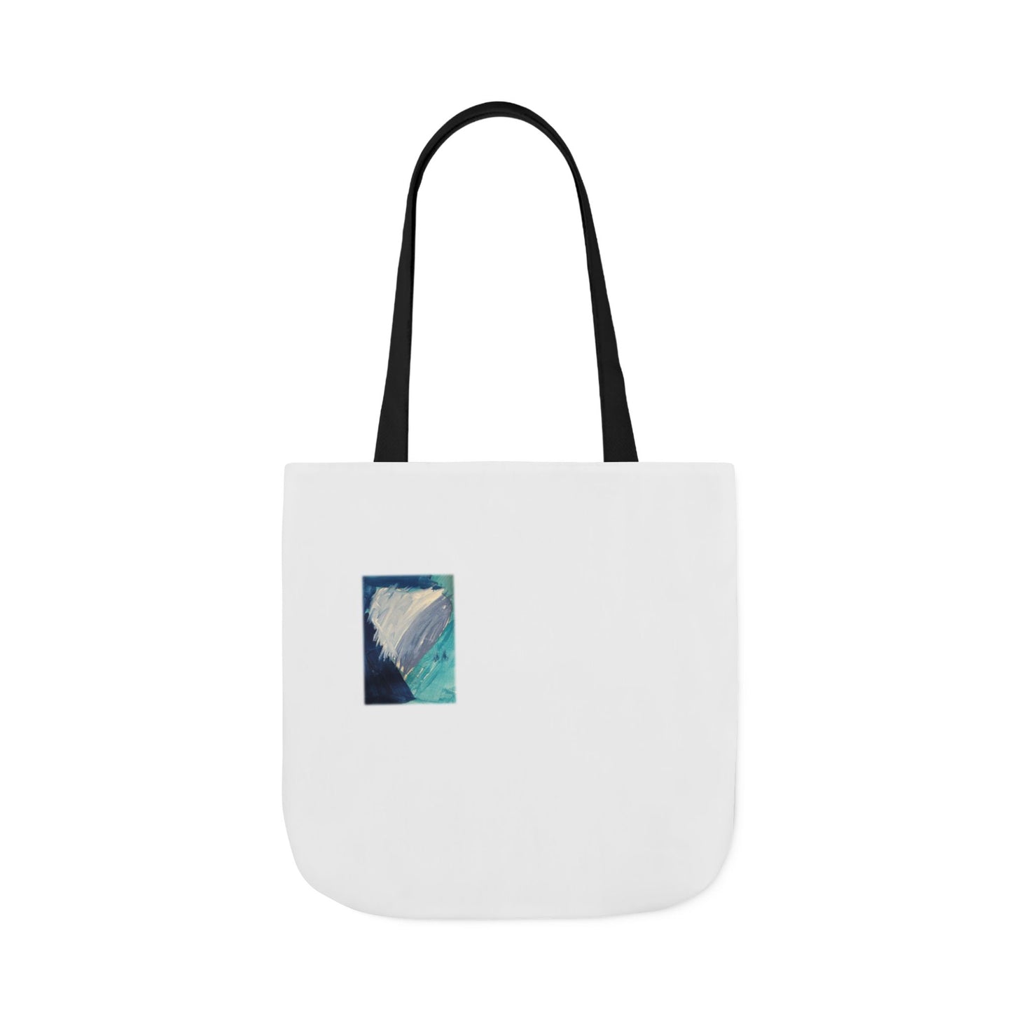 Blue Heart Tote Bag - 1 Corinthians 16:14