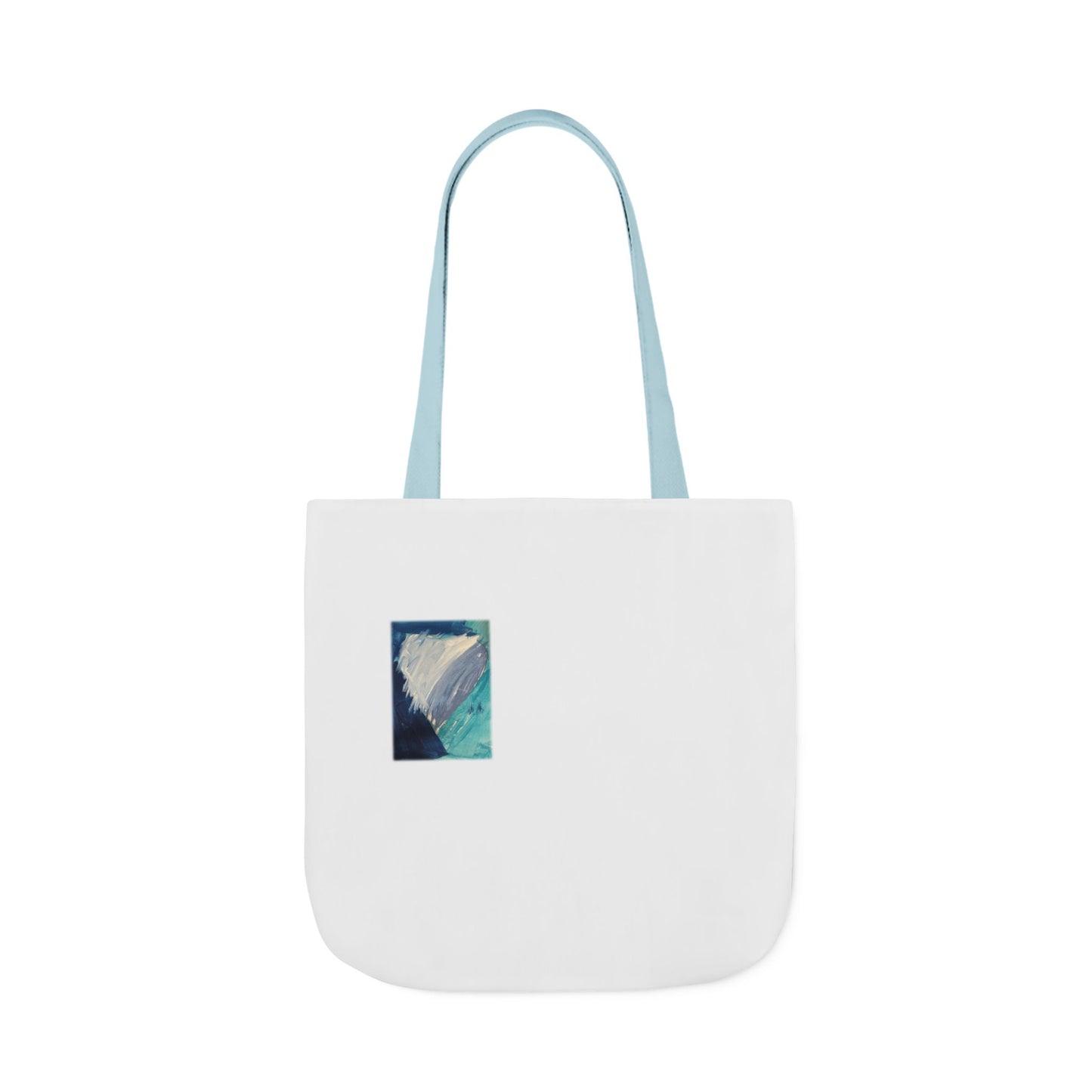 Blue Heart Tote Bag - 1 Corinthians 16:14
