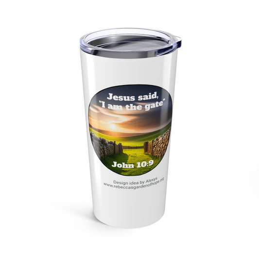 John 10:9 - Tumbler 20oz