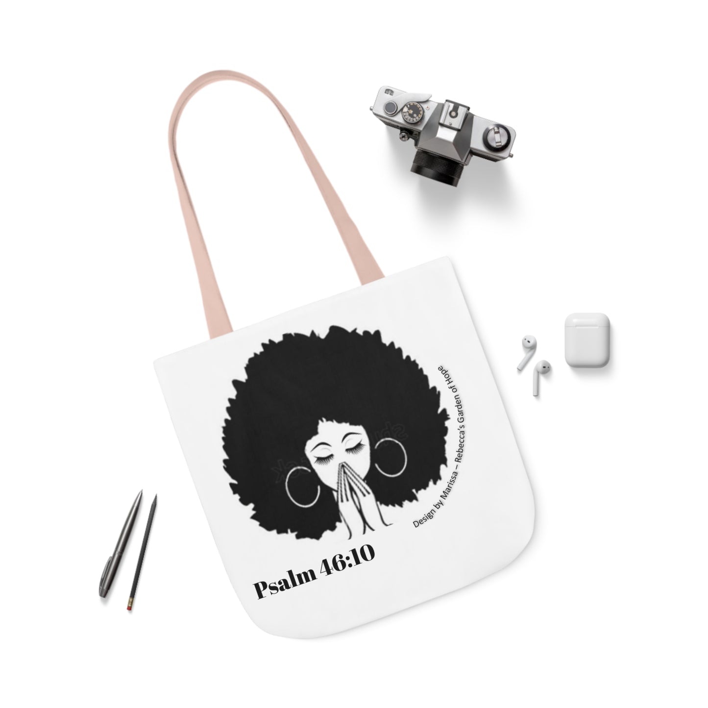 Psalm 46:10 Be Still and know that I am God....  Tote Bag