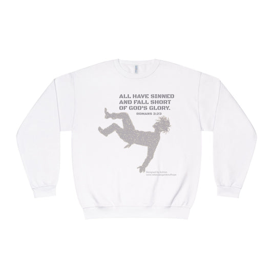 Romans 3:23 Unisex Crewneck Sweatshirt