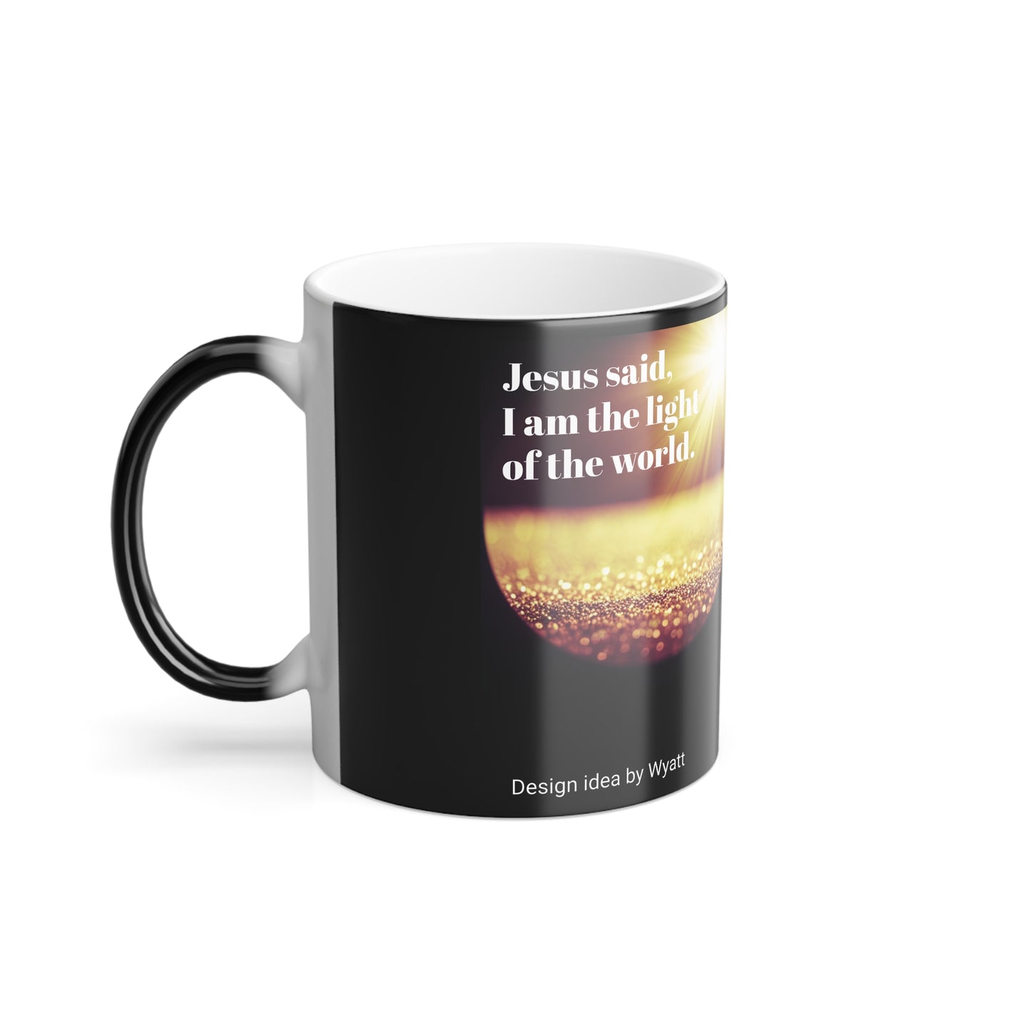 John 8:12 Color Morphing Mug