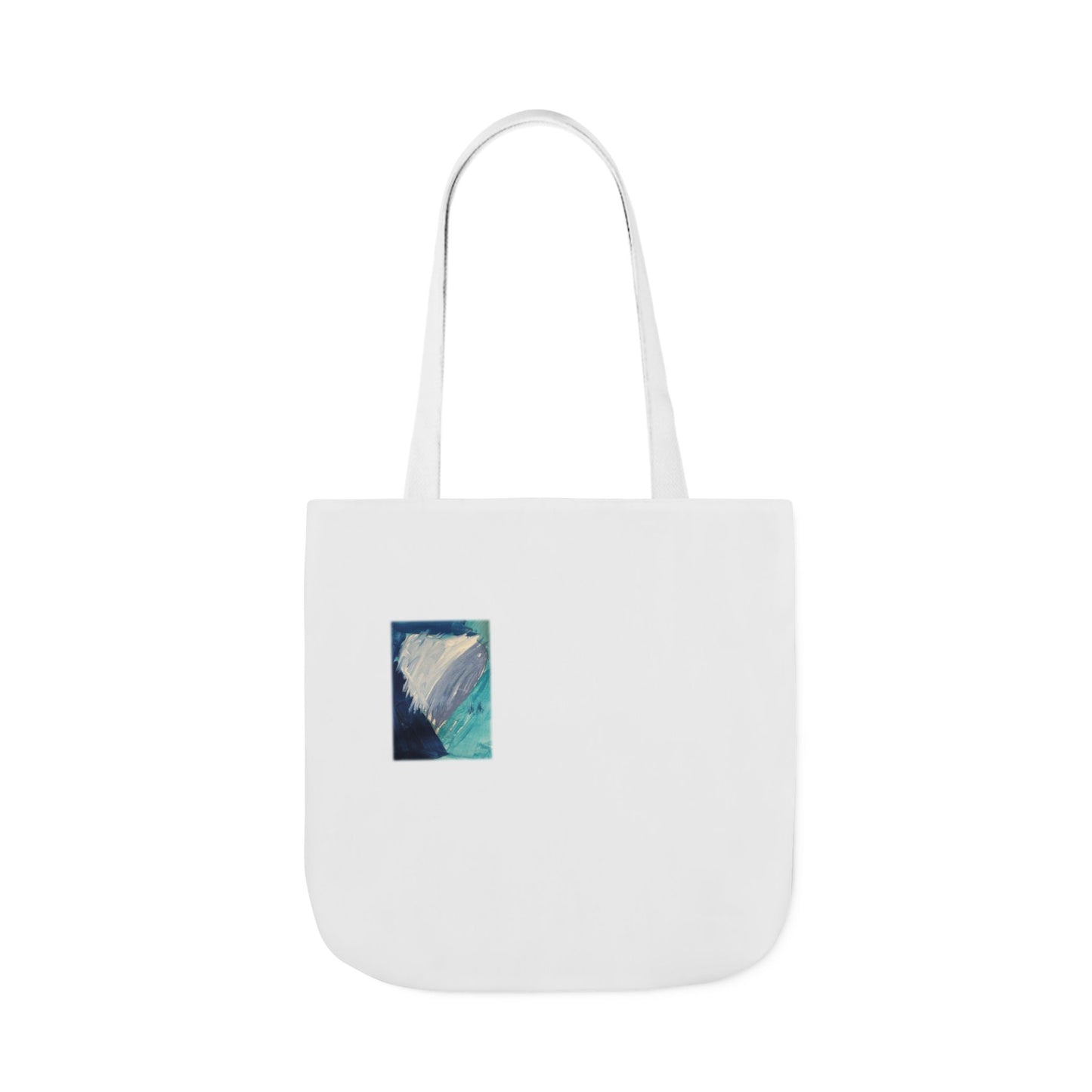 Blue Heart Tote Bag - 1 Corinthians 16:14