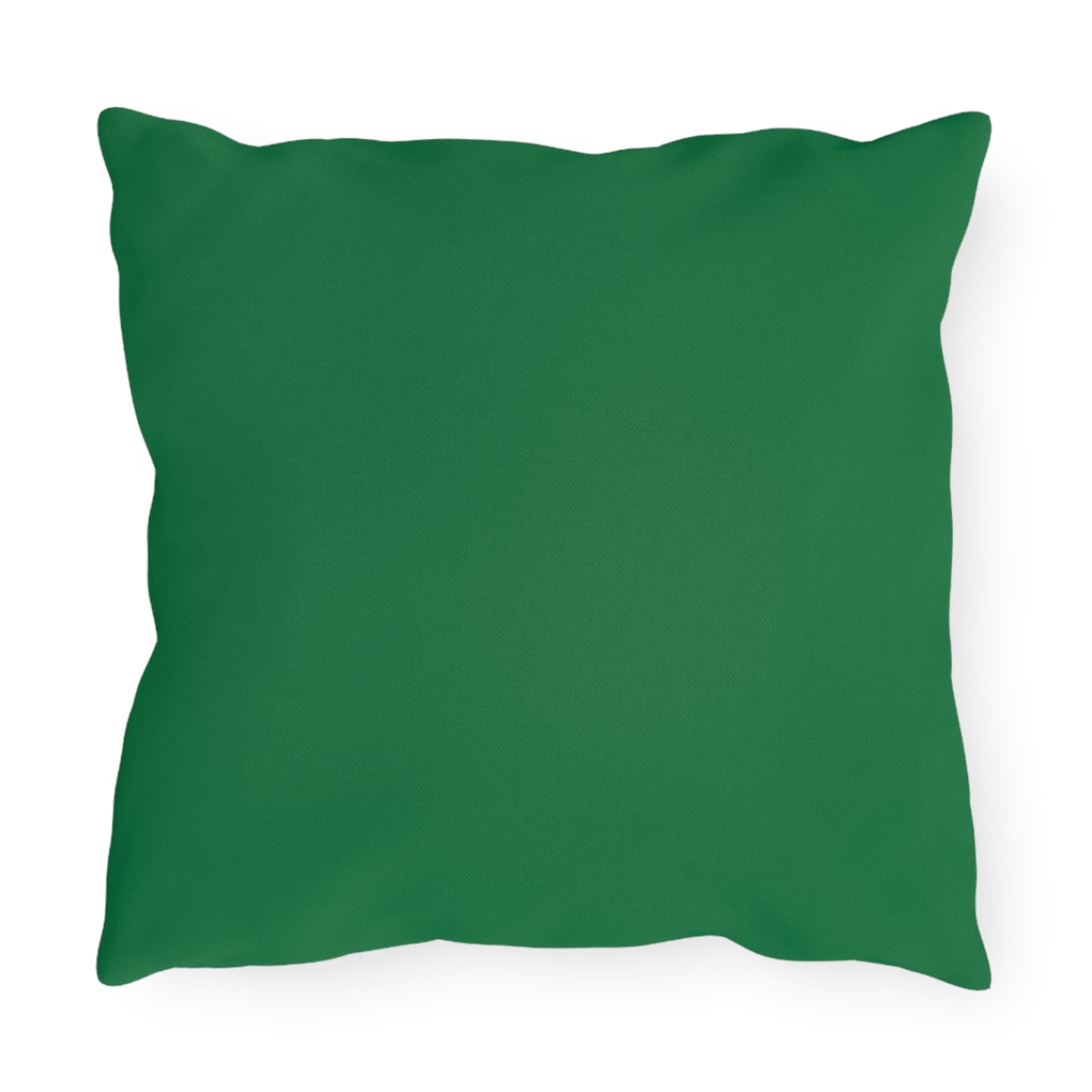 Green Heart Love Outdoor Pillow