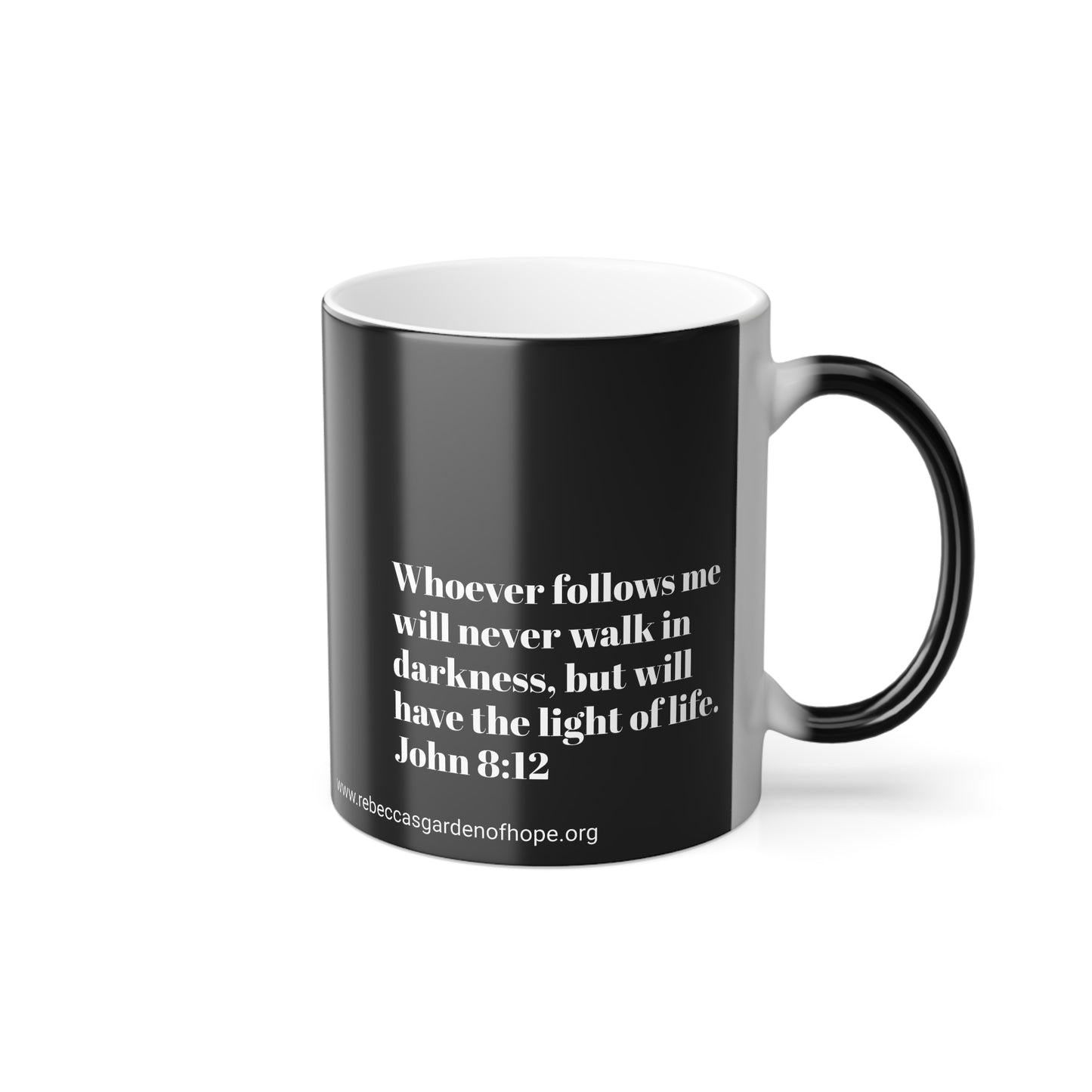 John 8:12 Color Morphing Mug