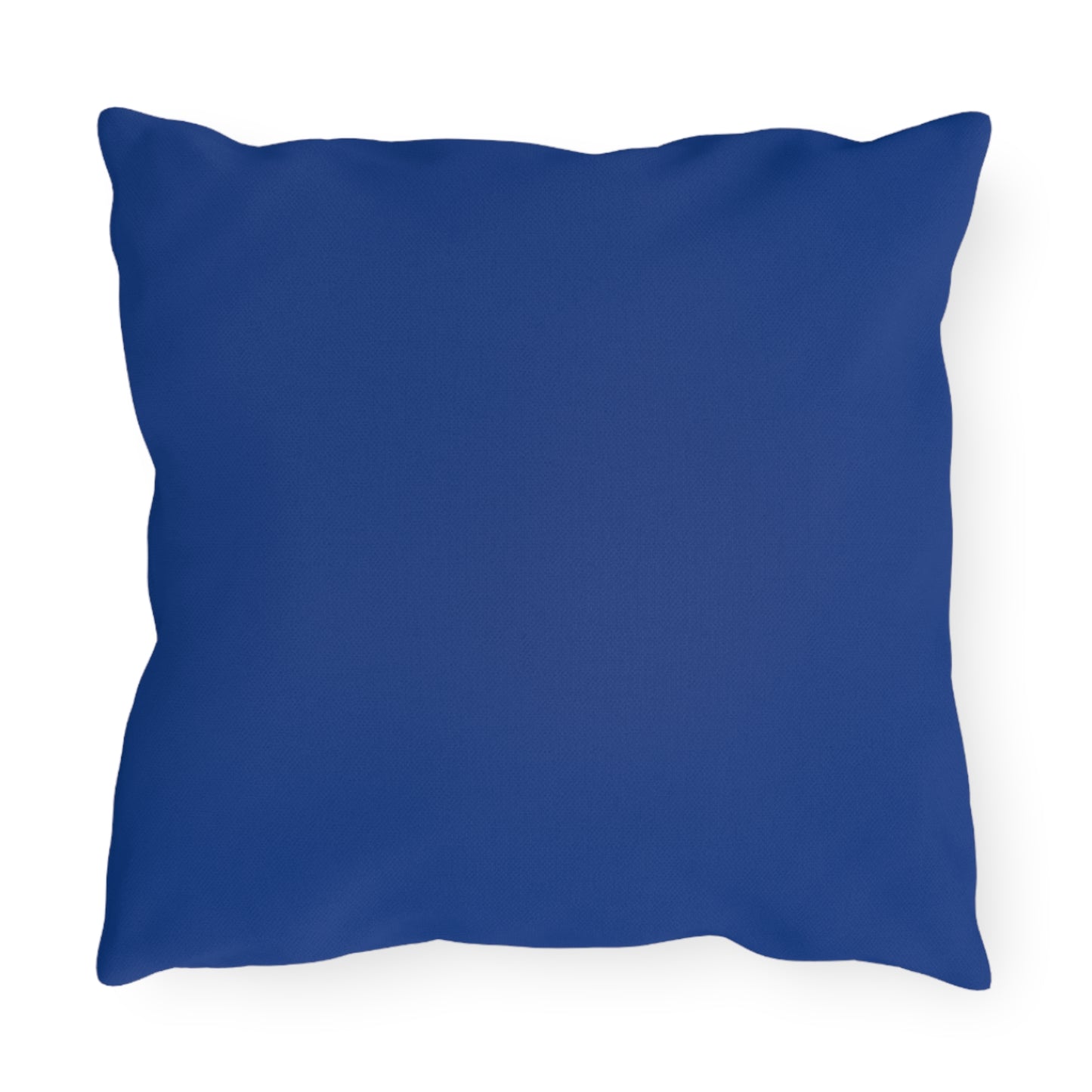 Blue Heart Outdoor Pillow John 3:16