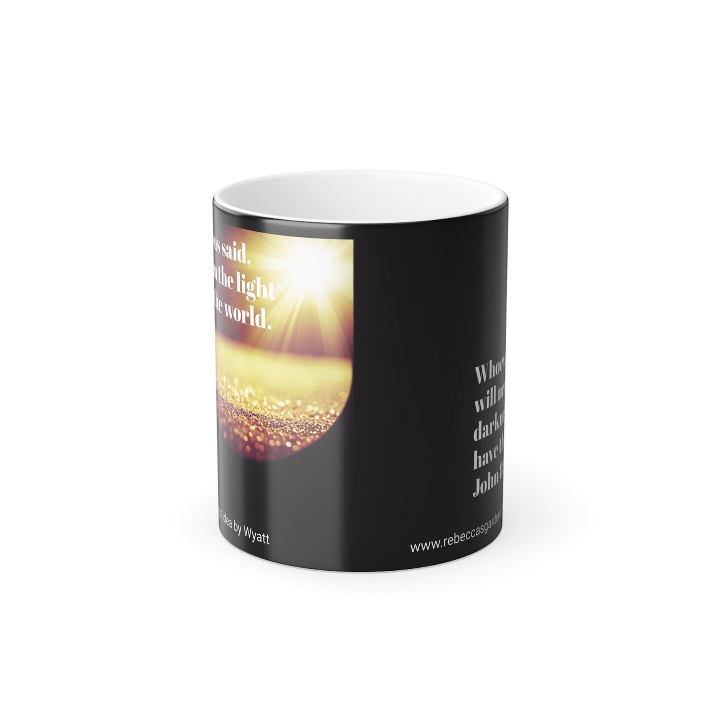 John 8:12 Color Morphing Mug