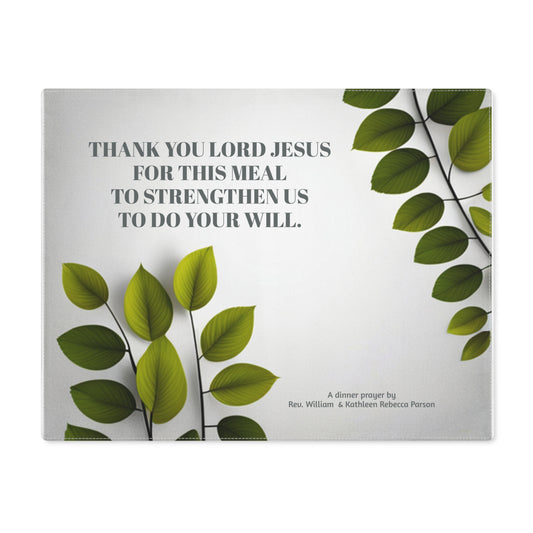 Dinner Prayer Placemat, 1pc