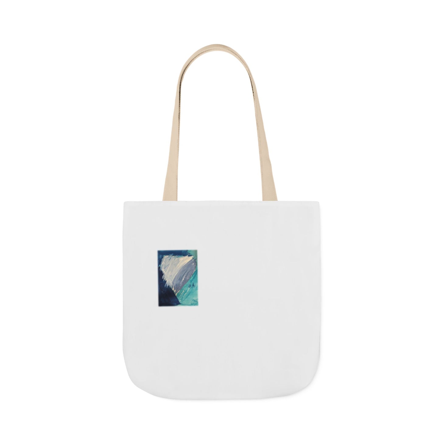 Blue Heart Tote Bag - 1 Corinthians 16:14
