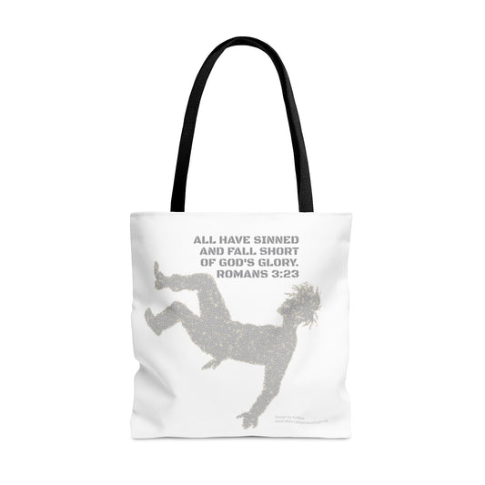 Romans 3:23  Tote Bag